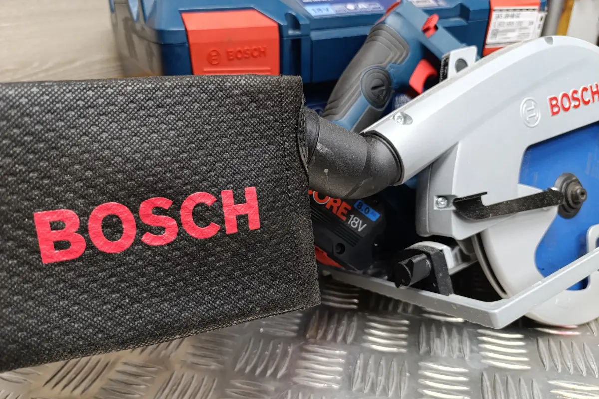 Bolsa recoge polvo de la sierra de disco GKS 18V-68GC